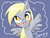 Size: 1200x921 | Tagged: safe, artist:saiduki, derpy hooves, pegasus, pony, g4, female, looking at you, mare, solo