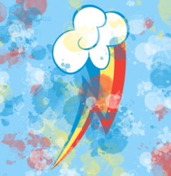 Size: 371x383 | Tagged: safe, artist:sillymcm1, rainbow dash, g4, cutie mark, no pony