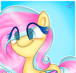 Size: 1246x1208 | Tagged: safe, artist:bluestarsflowers, fluttershy, g4, female, flutterbob, rainbow power, solo