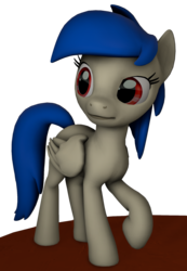 Size: 1356x1956 | Tagged: safe, artist:giz sh, oc, oc only, pegasus, pony, 3d, female, mare, raised hoof, solo, source filmmaker, stage.bsp