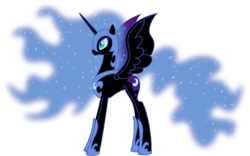 Size: 1191x842 | Tagged: safe, artist:vistamage, nightmare moon, g4, .svg available, female, solo, svg, vector