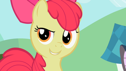 Size: 1280x720 | Tagged: safe, screencap, apple bloom, earth pony, pony, g4, the cutie pox, female, solo