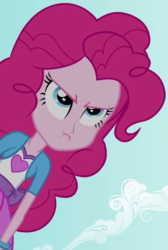 Size: 334x496 | Tagged: safe, screencap, pinkie pie, equestria girls, g4, cropped, female, pouting, solo