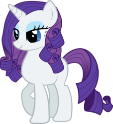 Size: 5070x5591 | Tagged: safe, artist:asdflove, rarity, pony, unicorn, g4, absurd resolution, alternate hairstyle, female, mare, simple background, solo, transparent background, vector