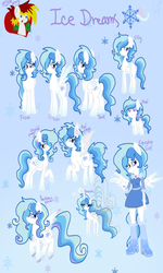 Size: 720x1200 | Tagged: safe, artist:miss-racco0n, oc, oc only, oc:ice dreams, breezie, equestria girls, g4, breeziefied, equestria girls-ified, reference sheet, species swap