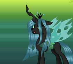 Size: 684x600 | Tagged: safe, artist:artica69, queen chrysalis, changeling, changeling queen, g4, crown, female, jewelry, regalia, solo