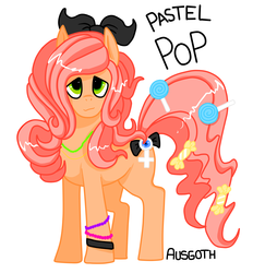 Size: 2708x2912 | Tagged: safe, artist:ausgoth, oc, oc only, oc:pastel pop, earth pony, pony, high res, solo