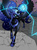 Size: 2550x3459 | Tagged: safe, artist:siruboom, nightmare moon, g4, female, high res, solo
