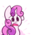 Size: 1000x1100 | Tagged: safe, artist:spikedmauler, sweetie belle, pony, unicorn, g4, female, floppy ears, go ask sweetie belle, one ear down, open mouth, reaction image, shock, shocked, simple background, solo, surprised, transparent background