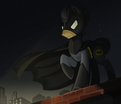 Size: 1024x881 | Tagged: safe, artist:parfywarfy, pony, batman, ponified, solo