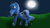 Size: 1024x576 | Tagged: safe, artist:despotshy, princess luna, g4, female, moon, night, solo