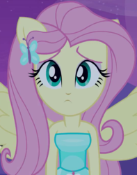 Size: 540x685 | Tagged: safe, screencap, fluttershy, equestria girls, g4, cropped, female, ponied up, solo