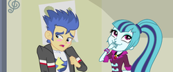 Size: 1101x462 | Tagged: safe, artist:mrassi1000, flash sentry, sonata dusk, equestria girls, g4, female, male, senata, shipping, straight