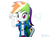 Size: 1800x1333 | Tagged: safe, artist:graytyphoon, rainbow dash, equestria girls, g4, female, hey, looking at you, solo