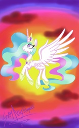 Size: 800x1280 | Tagged: safe, artist:samnightmare, princess celestia, g4, female, solo