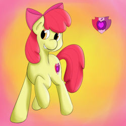 Size: 2000x2000 | Tagged: safe, artist:periodicbrony, apple bloom, g4, cutie mark, female, high res, solo, the cmc's cutie marks