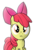 Size: 2300x3100 | Tagged: safe, artist:graytyphoon, apple bloom, g4, :3, female, high res, simple background, solo, transparent background