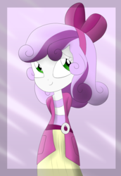 Size: 2200x3200 | Tagged: safe, artist:graytyphoon, sweetie belle, equestria girls, g4, bow, female, hair bow, high res, solo