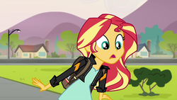 Size: 1280x720 | Tagged: safe, screencap, sunset shimmer, equestria girls, g4, my little pony equestria girls: friendship games, female, solo