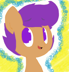 Size: 792x825 | Tagged: safe, artist:blaappy, scootaloo, g4, cute, female, solo