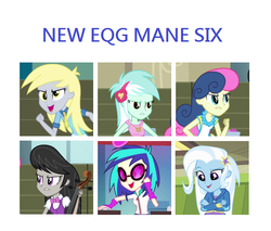 Size: 552x470 | Tagged: safe, bon bon, derpy hooves, dj pon-3, lyra heartstrings, octavia melody, sweetie drops, trixie, vinyl scratch, equestria girls, g4