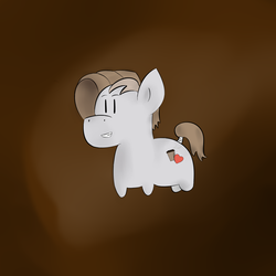 Size: 3000x3000 | Tagged: safe, artist:heartpallete, oc, oc only, oc:mocha cup, pony, cute, high res, smolpone, solo