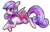 Size: 1280x808 | Tagged: safe, artist:cherivinca, oc, oc only, bat pony, pony, solo