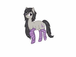 Size: 1280x960 | Tagged: safe, artist:nsslayer, octavia melody, g4, clothes, female, socks, socktavia, solo, striped socks