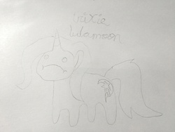 Size: 4160x3120 | Tagged: safe, artist:monicroque, trixie, pony, unicorn, g4, female, mare, monochrome, solo