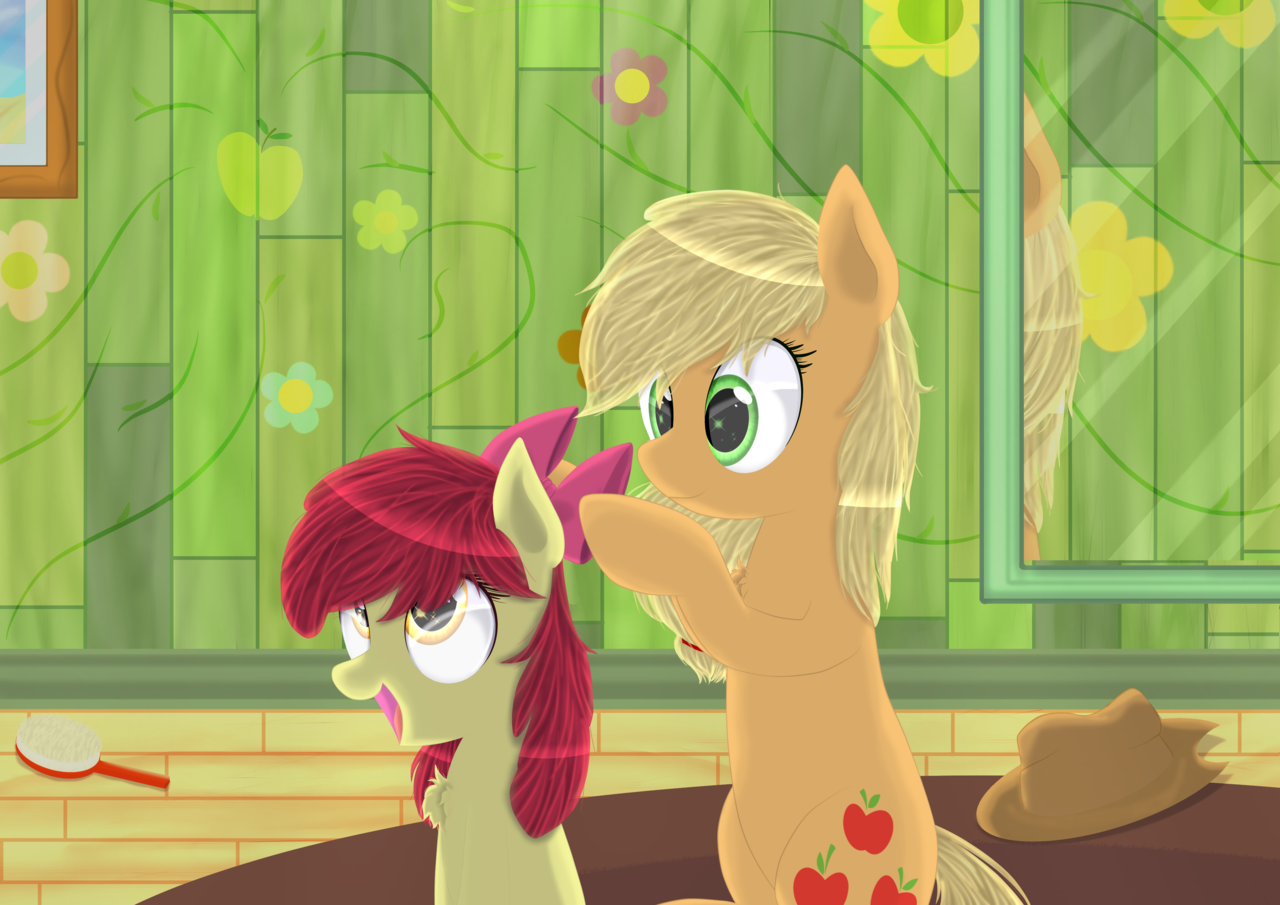 My sister apples. Apple Bloom Equestria girls.