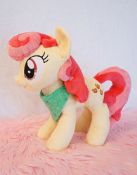 Size: 3157x4040 | Tagged: safe, artist:fafatacle, apple bumpkin, g4, apple family member, irl, photo, plushie, solo