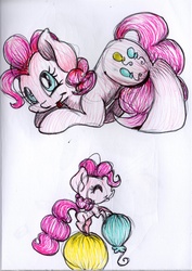 Size: 1442x2036 | Tagged: safe, artist:cutepencilcase, pinkie pie, g4, female, solo