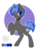 Size: 950x1239 | Tagged: safe, artist:silkensaddle, oc, oc only, pony, unicorn, commission, smiling, solo