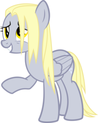 Size: 4097x5138 | Tagged: safe, artist:akakun, derpy hooves, pegasus, pony, slice of life (episode), absurd resolution, cute, derpabetes, female, mare, simple background, solo, transparent background, vector
