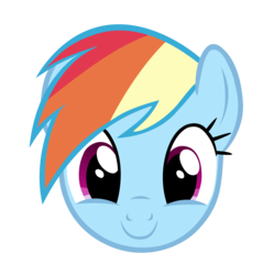 Size: 2619x2632 | Tagged: safe, artist:v-d-k, rainbow dash, g4, cute, female, high res, solo