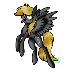 Size: 1000x1000 | Tagged: safe, artist:immagoddampony, derpy hooves, pegasus, pony, g4, female, mare, solo