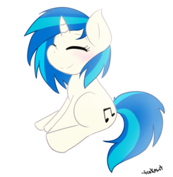 Size: 1024x1044 | Tagged: safe, artist:foxkmint76, dj pon-3, vinyl scratch, pony, g4, female, solo