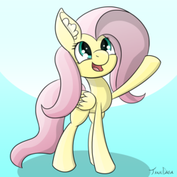 Size: 3000x3000 | Tagged: safe, artist:tyandagaart, fluttershy, pegasus, pony, g4, female, high res, solo