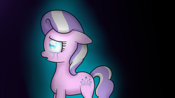 Size: 1280x720 | Tagged: safe, artist:theprofessionalderp, diamond tiara, crusaders of the lost mark, g4, crying, female, solo, the pony i want to be