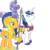 Size: 620x620 | Tagged: safe, amethyst stone, flash sentry, shining armor, pegasus, pony, unicorn, g4, armor, captain armor and guard sentry, crystal guard, crystal guard armor, escort, eyes closed, male, royal guard, simple background, spear, stallion, transparent background, trio, weapon