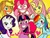 Size: 1024x768 | Tagged: safe, artist:honeyfrost, applejack, fluttershy, pinkie pie, rainbow dash, rarity, twilight sparkle, g4, mane six, smiling