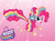 Size: 626x465 | Tagged: safe, artist:danellascattolon, pinkie pie, g4, female, rainbow power, solo