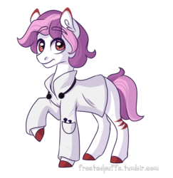 Size: 694x714 | Tagged: safe, artist:frostedpuffs, oc, oc only, earth pony, pony, male, solo, stallion