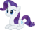 Size: 6000x5144 | Tagged: safe, artist:baekgup, artist:slb94, rarity, pony, unicorn, g4, absurd resolution, cute, female, lying down, mare, prone, rarara, raribetes, simple background, sitting, solo, transparent background, vector