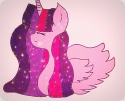 Size: 516x416 | Tagged: safe, artist:angellafluff, twilight sparkle, alicorn, pony, g4, female, mare, solo, twilight sparkle (alicorn)