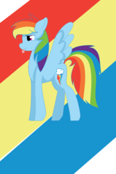 Size: 2000x3000 | Tagged: safe, artist:lceiandic, rainbow dash, g4, female, high res, solo