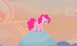 Size: 500x300 | Tagged: safe, screencap, big macintosh, marble pie, pinkie pie, earth pony, pony, g4, hearthbreakers, animated, fireplace, holder's boulder, male, nose in the air, sitting, stallion