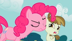 Size: 1920x1080 | Tagged: safe, screencap, featherweight, pinkie pie, g4, the one where pinkie pie knows, animation error