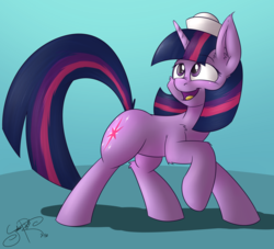 Size: 2000x1812 | Tagged: safe, artist:jorobro, twilight sparkle, g4, female, raised hoof, solo