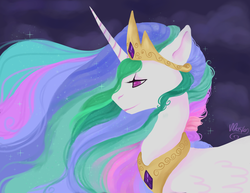 Size: 2200x1700 | Tagged: safe, artist:mosley-rotten, princess celestia, g4, female, solo